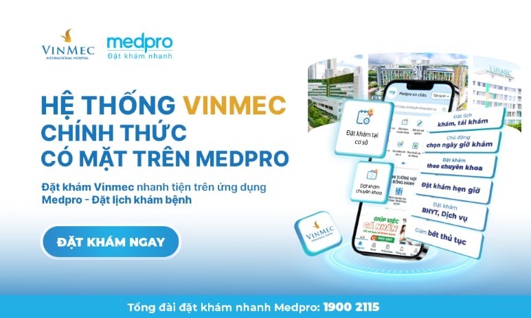 Đặt lịch khám tại các Bệnh viện Vinmec nhanh chóng