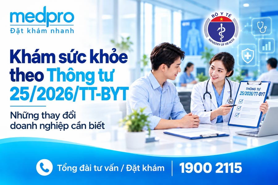 Khám sức khỏe theo Thông tư 25