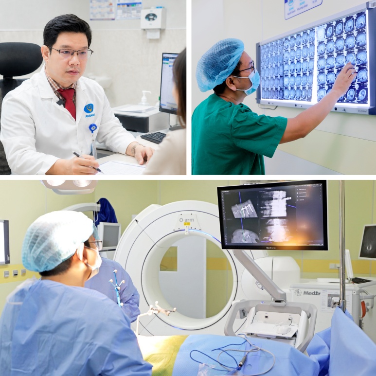 thiết bị hỗ trợ phẫu thuật thần kinh và cột sống