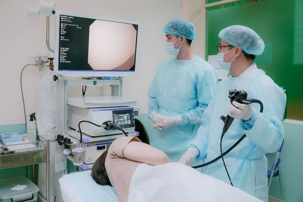 hệ thống nội soi tiêu hóa bệnh viện an sinh