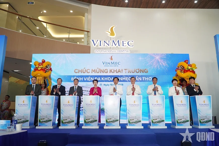 khai trương Bệnh viện Đa khoa Quốc tế Vinmec Cần Thơ