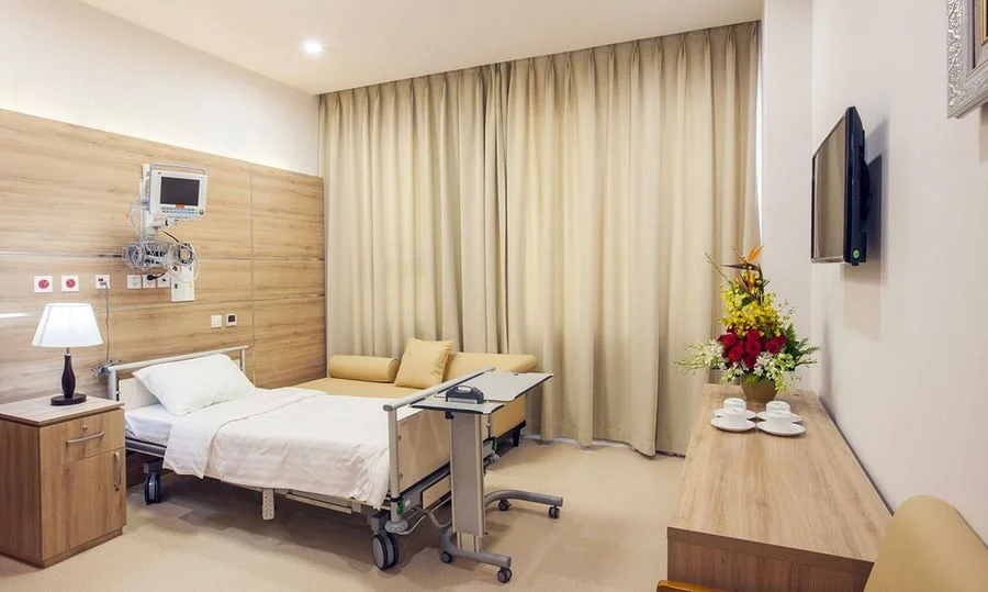 Giường bệnh cao cấp của Bệnh viện Quốc tế Vinmec Đà Nẵng