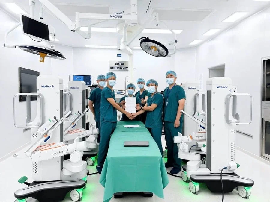 robot phẫu thuật tại vinmec đà nẵng